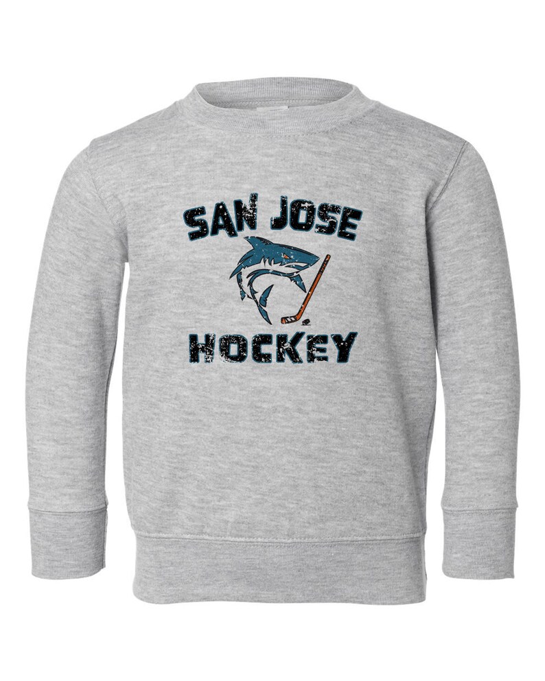 Kids San Jose Hockey Sweatshirt Toddler California Hockey Fan San Jose