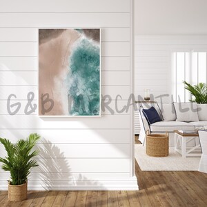 Beach Print Download, Ocean Print, Ocean Wall Art, Beach Printable Wall Art, Coastal Decor, Digital Print
