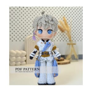 Patrón PDF de crochet - XAVIER Lumiere Love and Deepspace