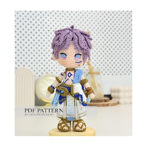 PDF Häkelanleitung - RAFAYEL Gott der Gezeiten Love and Deepspace