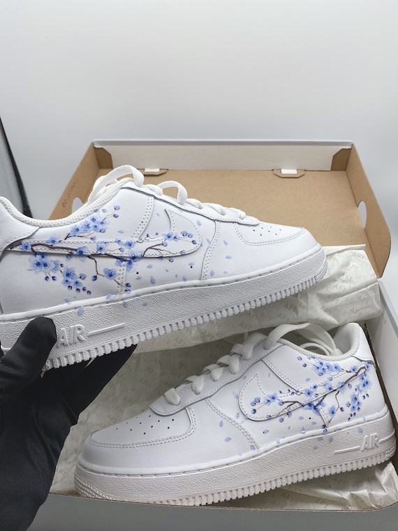 blue af1 custom