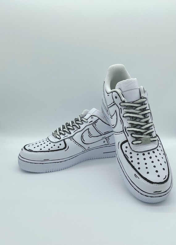 af1 custom cartoon
