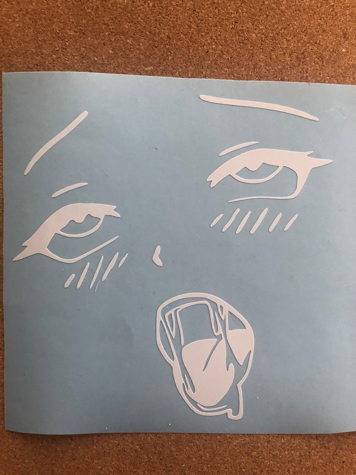 Anime Ahegao Car Vinyl/sticker - Etsy