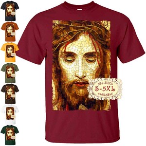 Jesus Christ V93 DTG PRINT Men TShirt S M L XL 2XL 3XL 4XL 5XL