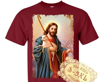 Jesus Christ V165 DTG PRINT Men TShirt S M L XL 2XL 3XL 4XL 5XL