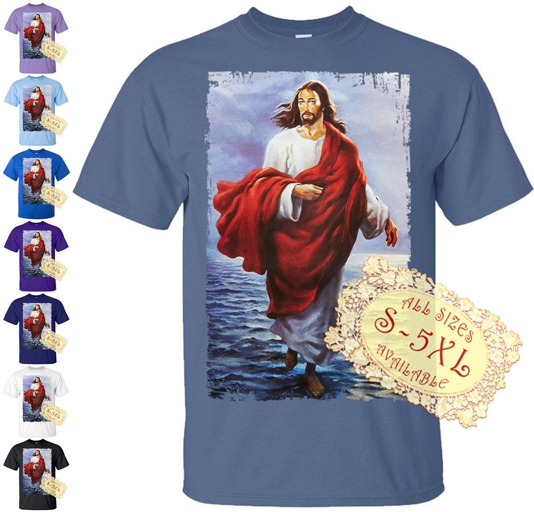 【ビックデザイン】JESUS CHRIST PRINT S/S Tee Print S/S Tee (JESUS)【2 Colors Available】｜COOTIE