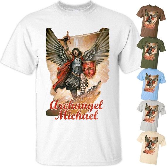 SAINT MICHAEL SS TEE SPIRITUAL MARIA XL