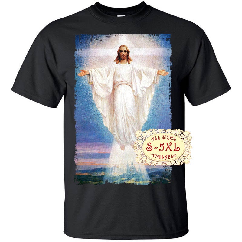 【ビックデザイン】JESUS CHRIST PRINT S/S Tee ビックデザイン】JESUS CHRIST PRINT S/S Tee - メルカリ