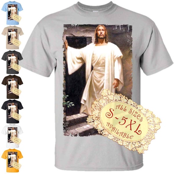 【ビックデザイン】JESUS CHRIST PRINT S/S Tee Jesus Christ V129 DTG PRINT Men Tshirt S M L XL 2XL 3XL 4XL