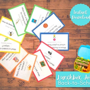 Lunchbox Blagues pour les enfants | | de rentrée scolaire Deux semaines de blagues à l’heure du déjeuner