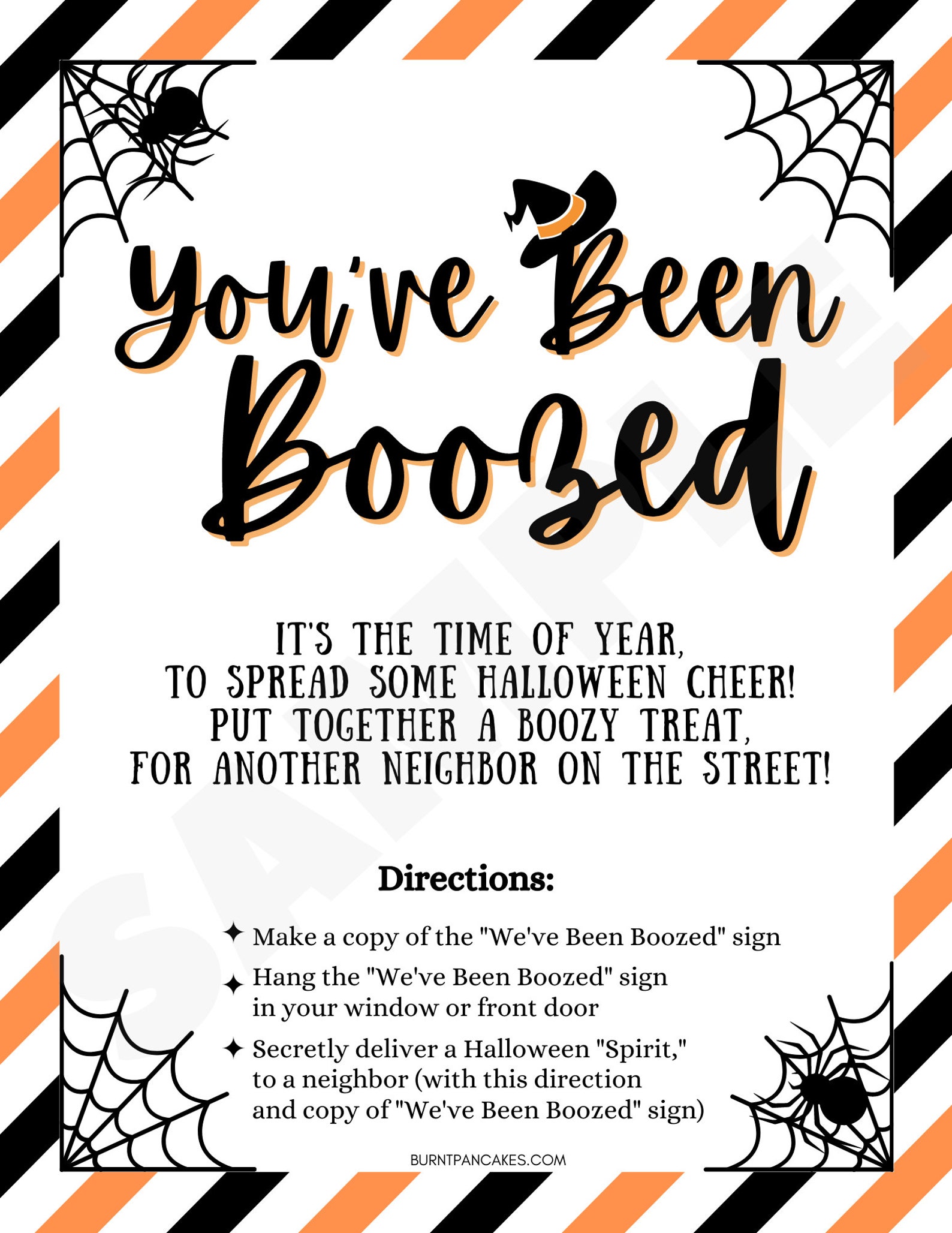 you-ve-been-boozed-printable-sign-and-directions-etsy