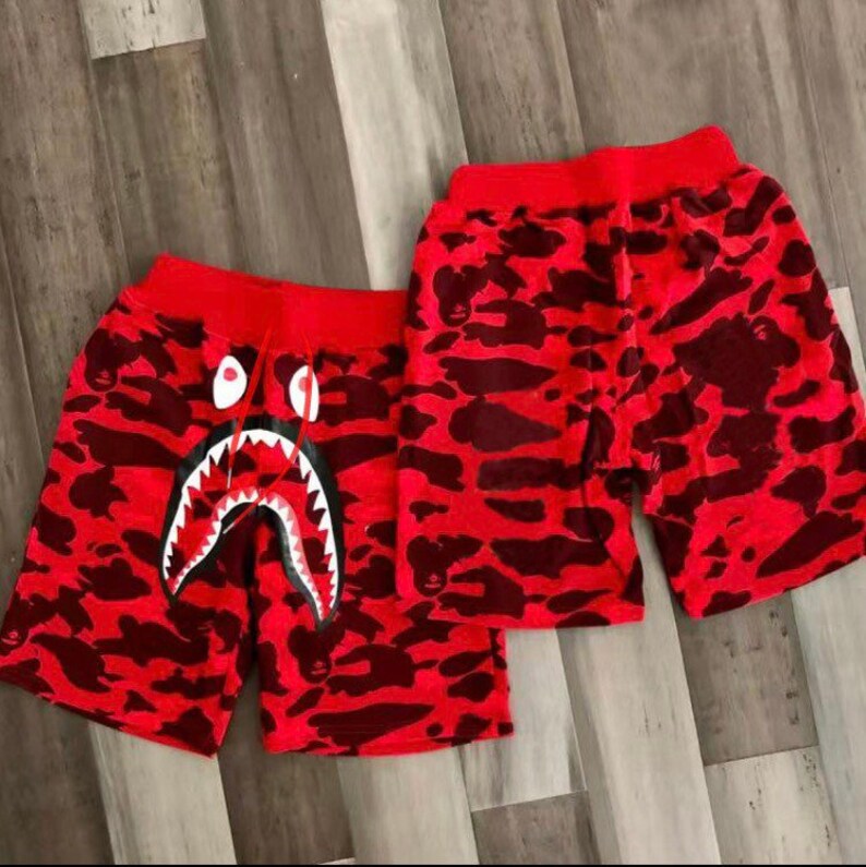 Bape Shorts Japanese Streetwear Mens 