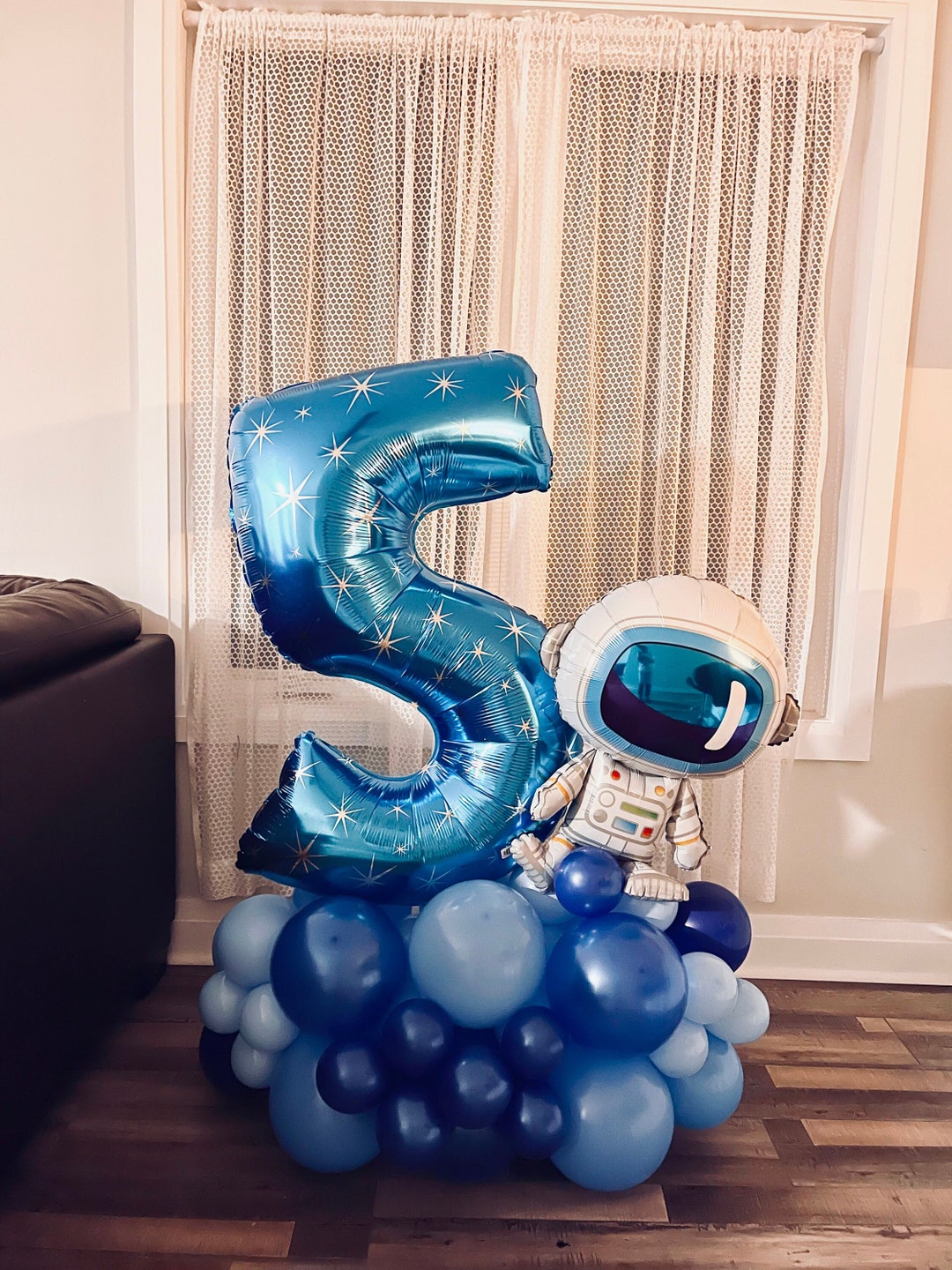 DIY Jumbo Number Balloon Bouquet Kit Etsy