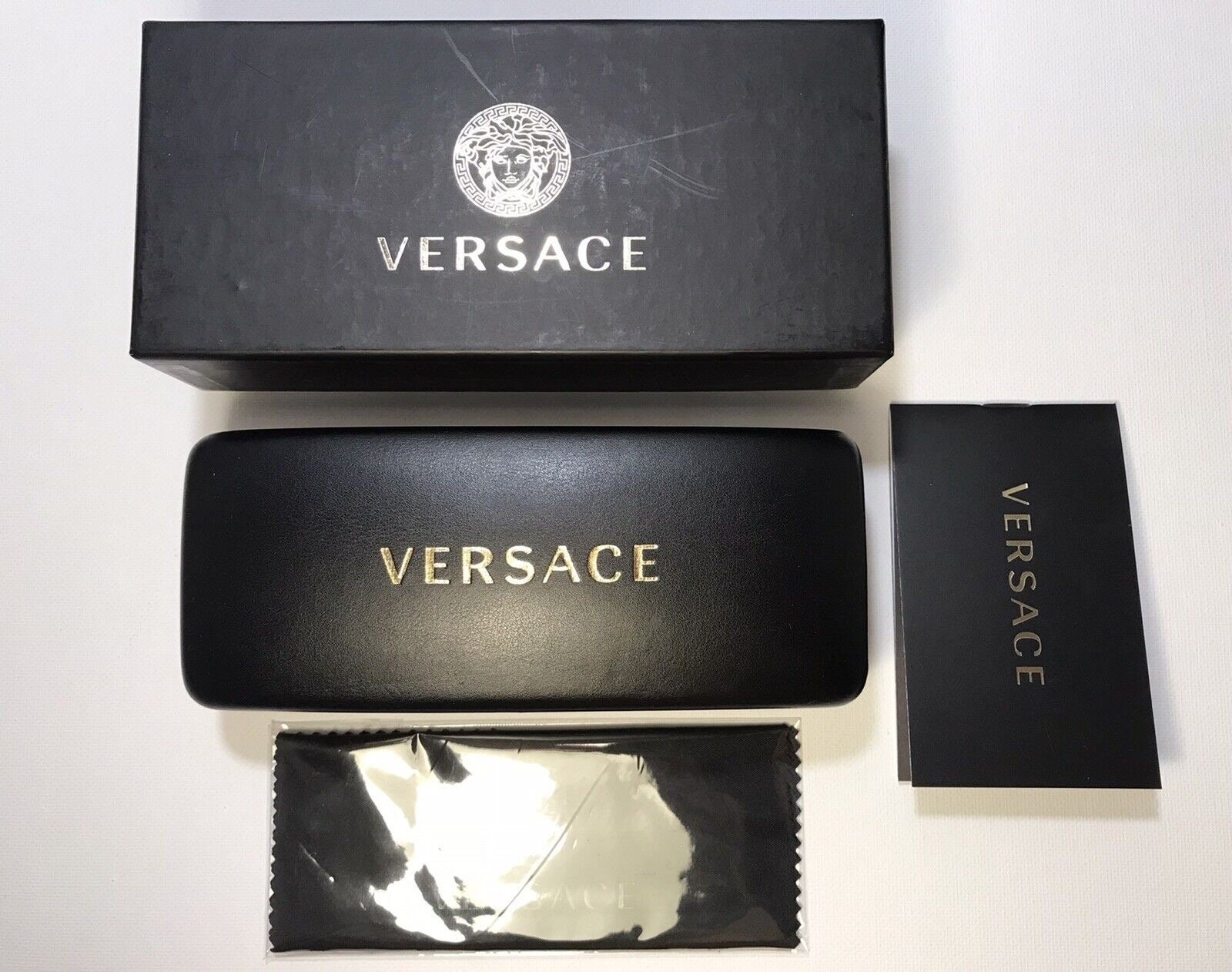 Versace Eyeglass Case, Versace Glasses Case, Versace