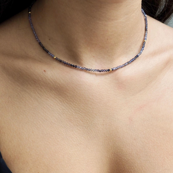 Dainty Healing Crystal Choker Necklace