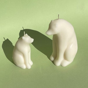 Polar Bear Candle Set | Handmade | Soy Wax Vegan Candle | Plastic-Free | Gift For Her | Gift For Him