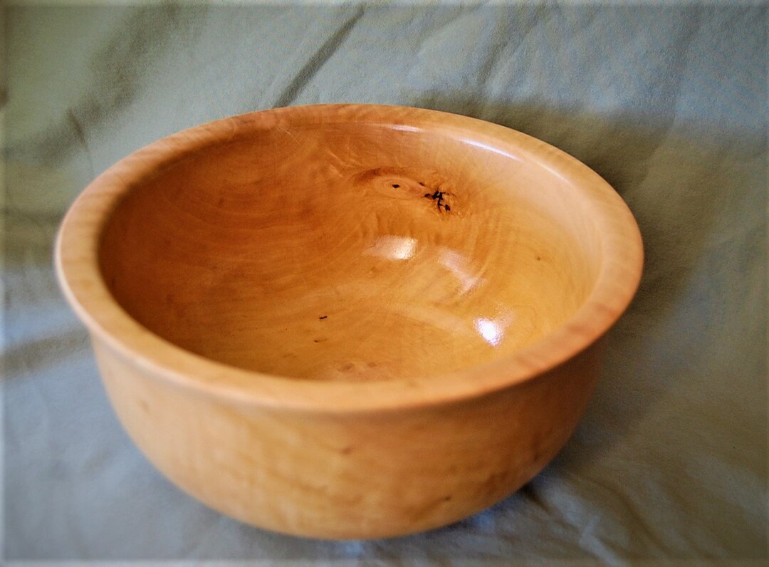 Wood Bowl Food Safe Fruit Bowl Kitchen Decor, 8 Bowl Etsy