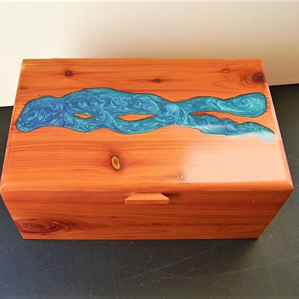Cedar Jewelry Box Etsy