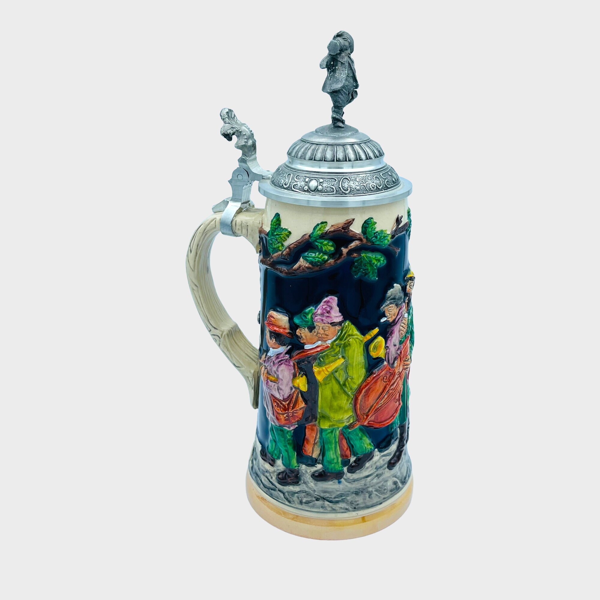 Original Thewalt Beer Stein drinking Musicians Limited Edition Etsy