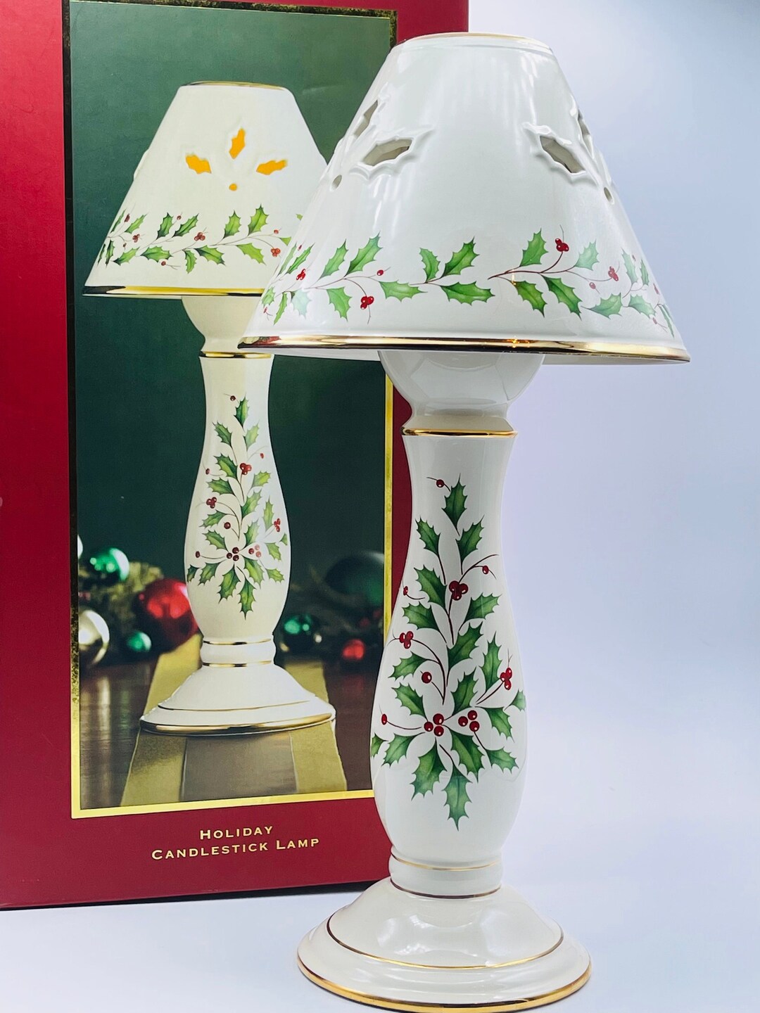 Lenox Holiday Candle Lamp