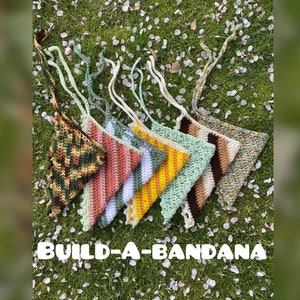 Gehaakte haarbandana | Handgemaakte bandana