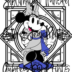 100 Years of Wonder Minnie Mouse Sublimation Transfer Ready to Press Transfer Iron On Heat Press Shirt 100th Anniversary Disneyland Mickey