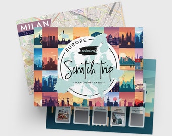 Cartes à gratter - Bucket list - « Cities of Europe »