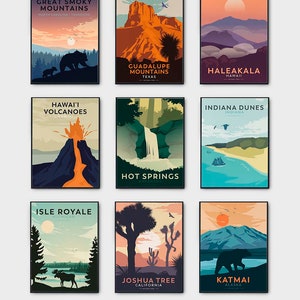 Beautiful National Park Poster, many sizes posters