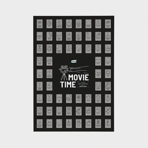 Scratch Off Poster "Movie Time! 2023/2024"