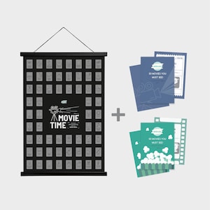Set di carte da grattare e poster "Film"