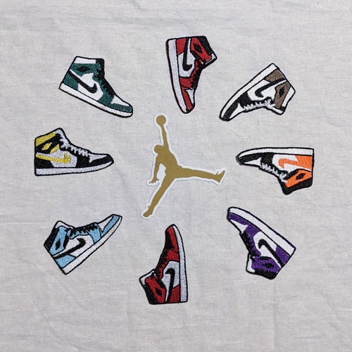 Nike Air Jordan Patches Iron on Patches Nike Iron on Patch Etsy