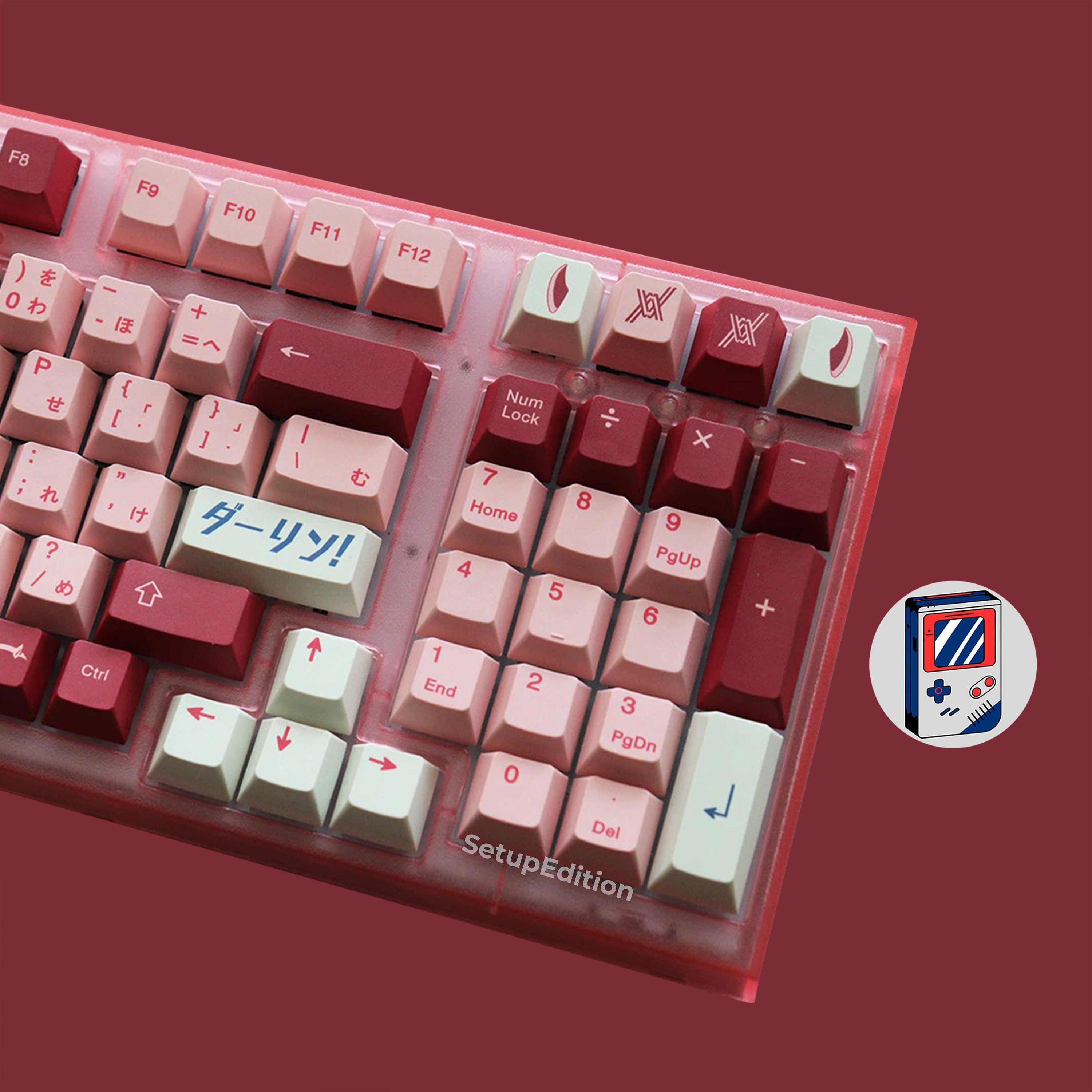 gmk キーキャップserika、laser、higanbana、darling gmk キーキャップserika、laser、higanbana、darling gmk キー