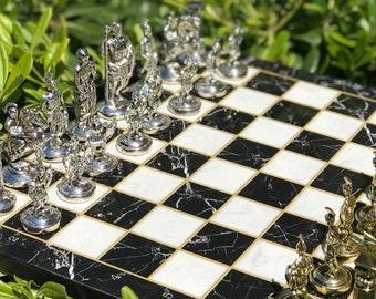 Roman Chess Set | Etsy