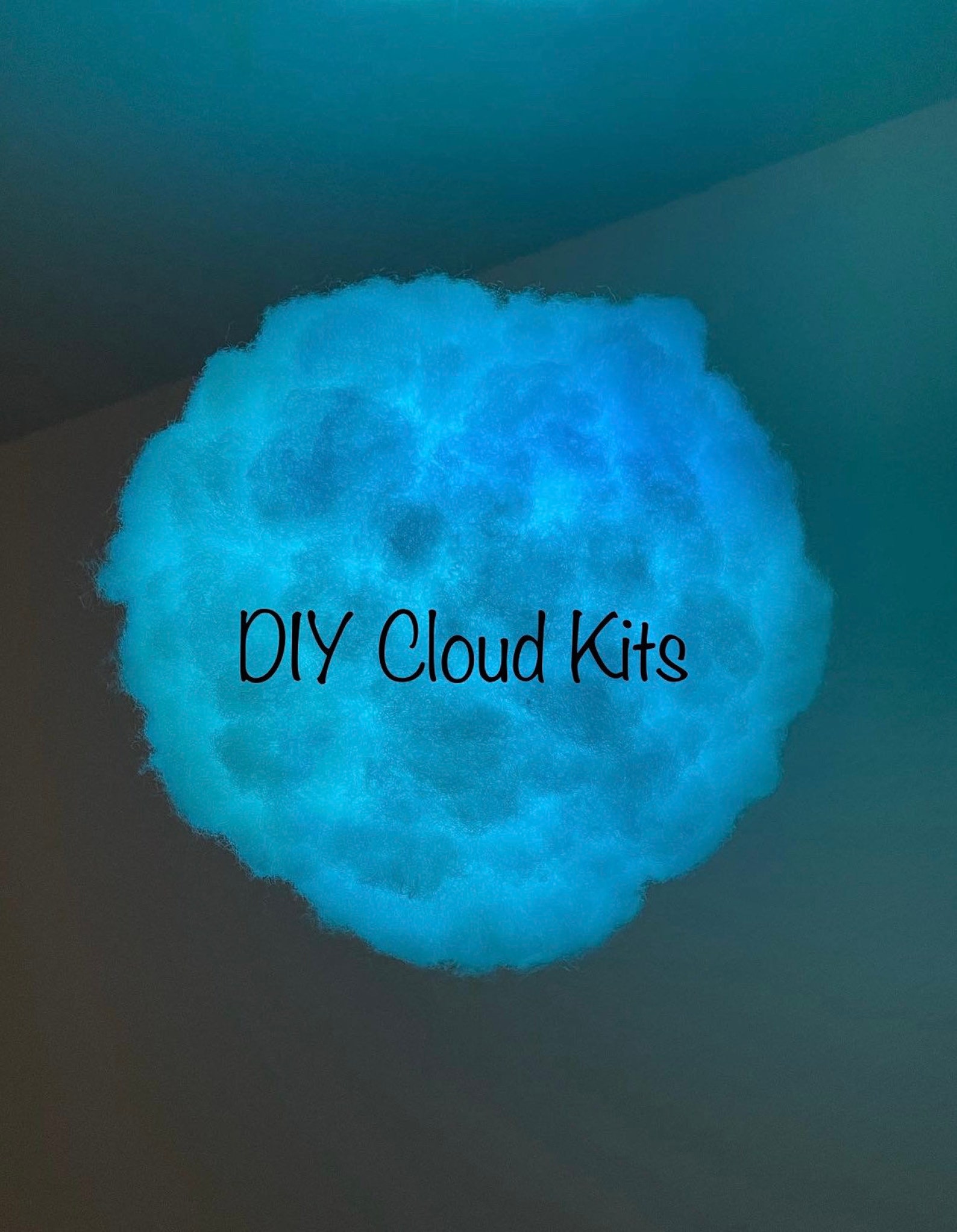 Led Cloud Lamp Kit Mini Cloud Lamp Diy Kit Gift Crafting Etsy