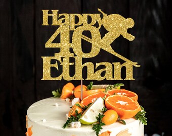 Ski Cake Topper Etsy