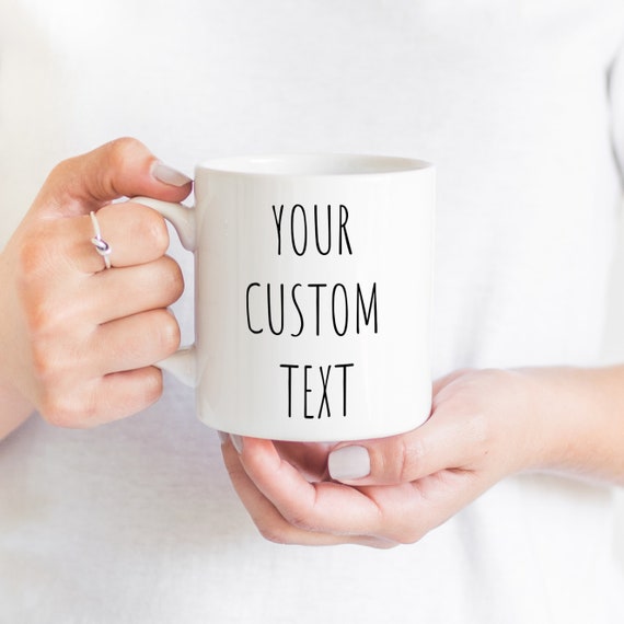 Create Your Custom 11oz or 15 oz Mug