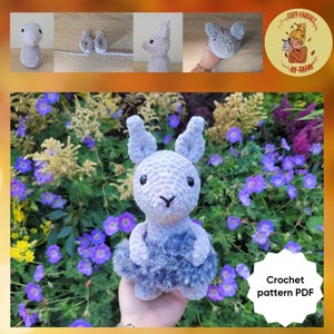 DIGITAL PATTERN: Squirrel Crochet Plushie