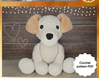 DIGITAL PATTERN: Puppy / Dog Crochet Plushie