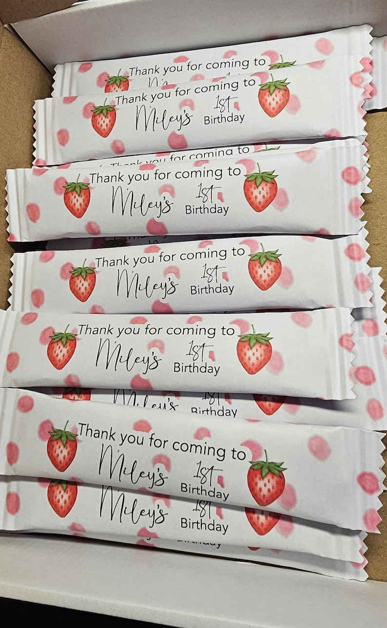 Childrens sweet one Party Bag