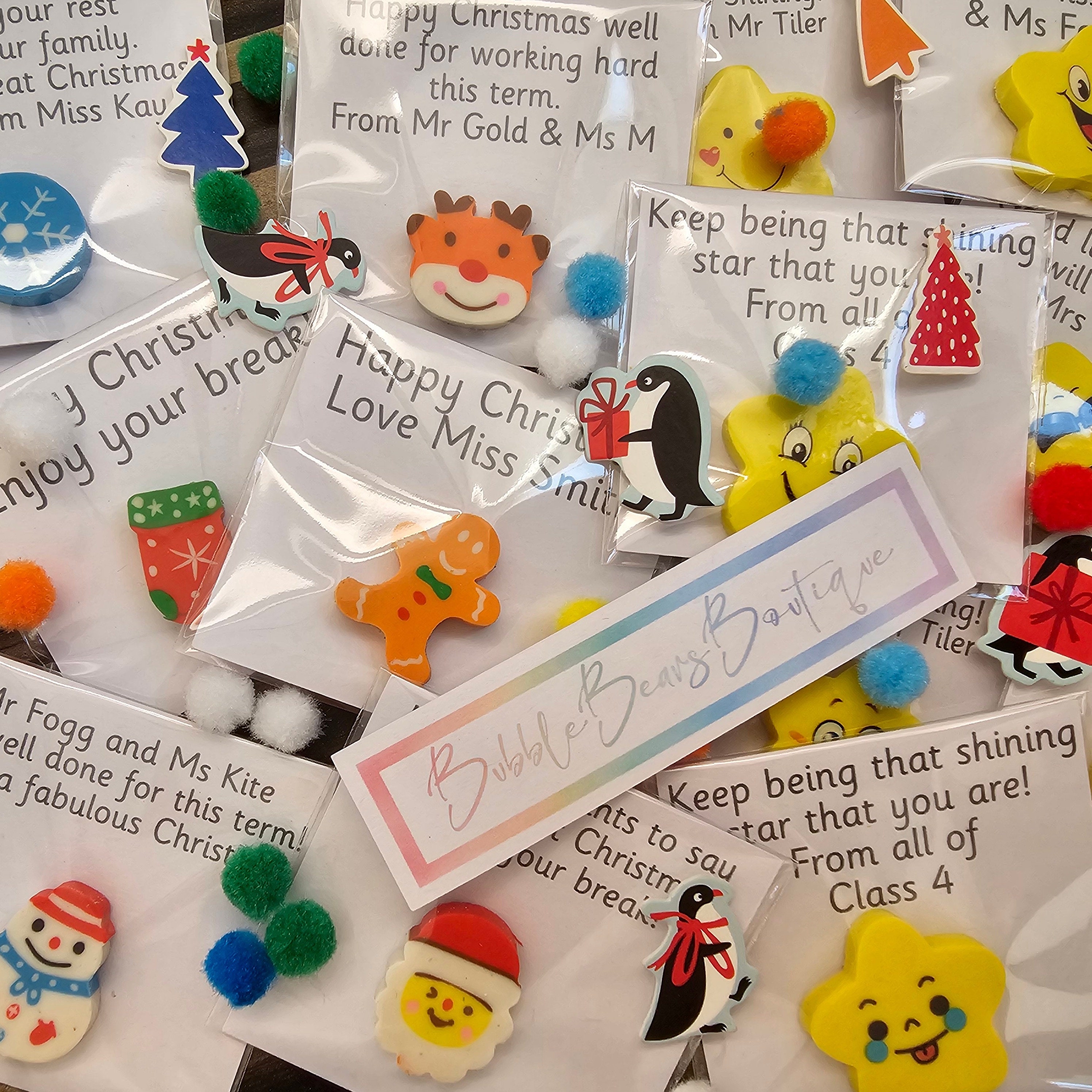 Gomas De Borrar Con Forma De Emojis - 100 Unidades - Divertidas Y Pequeñas Para Niños