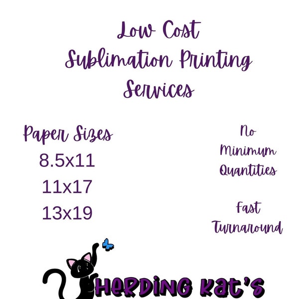 Sublimation Printing Services, Large Format, 8.5x11, 11x17, 13x19, I Print You Press, Low Cost, Fast Turnaround