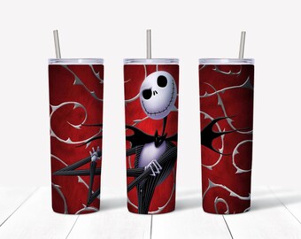 Skeleton King Halloween 20 oz Magere Tumbler
