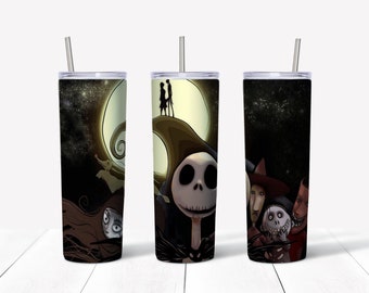 Skeleton King Halloween 20 oz Magere Tumbler
