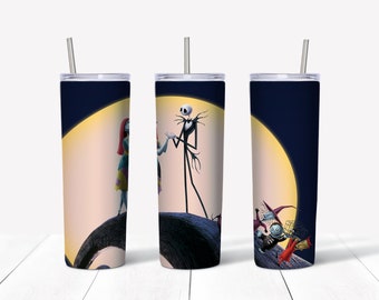 Skeleton King Halloween 20 oz Magere Tumbler