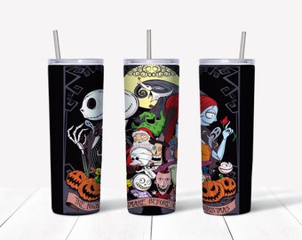 Skeleton King Halloween 20 oz Magere Tumbler