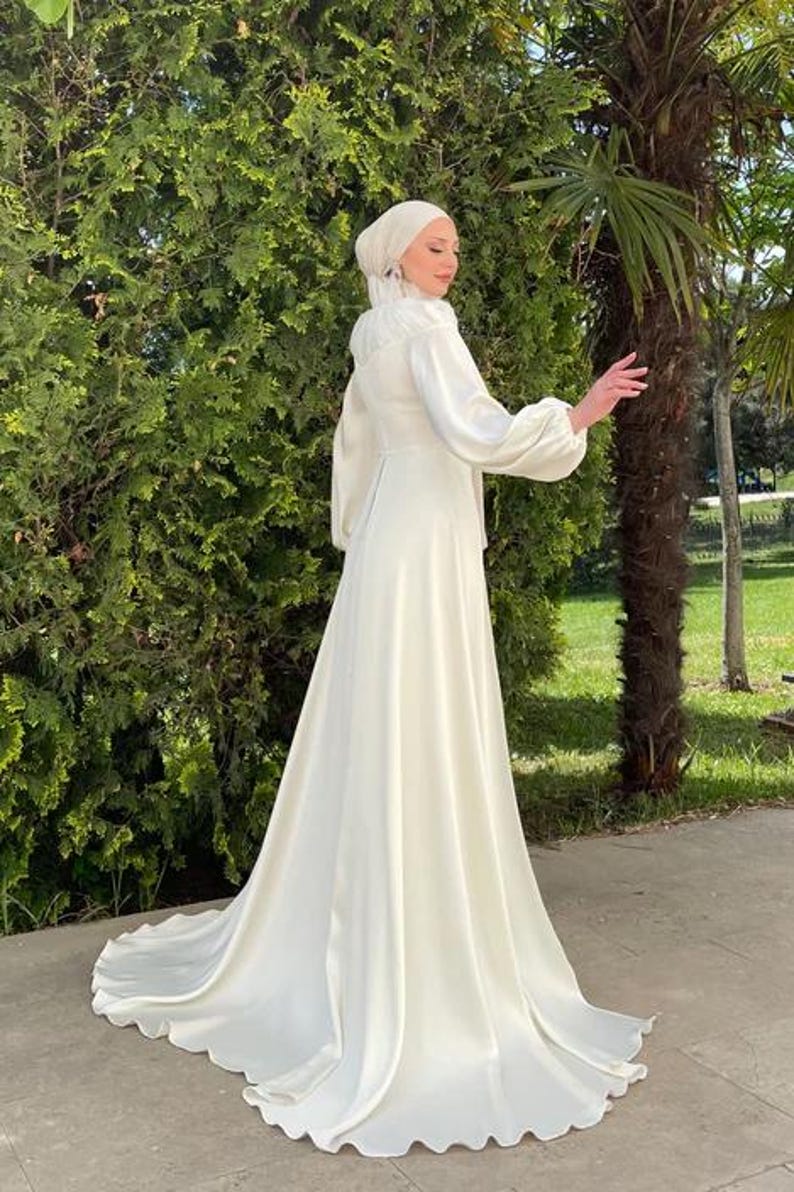 nikkah dress with hijab