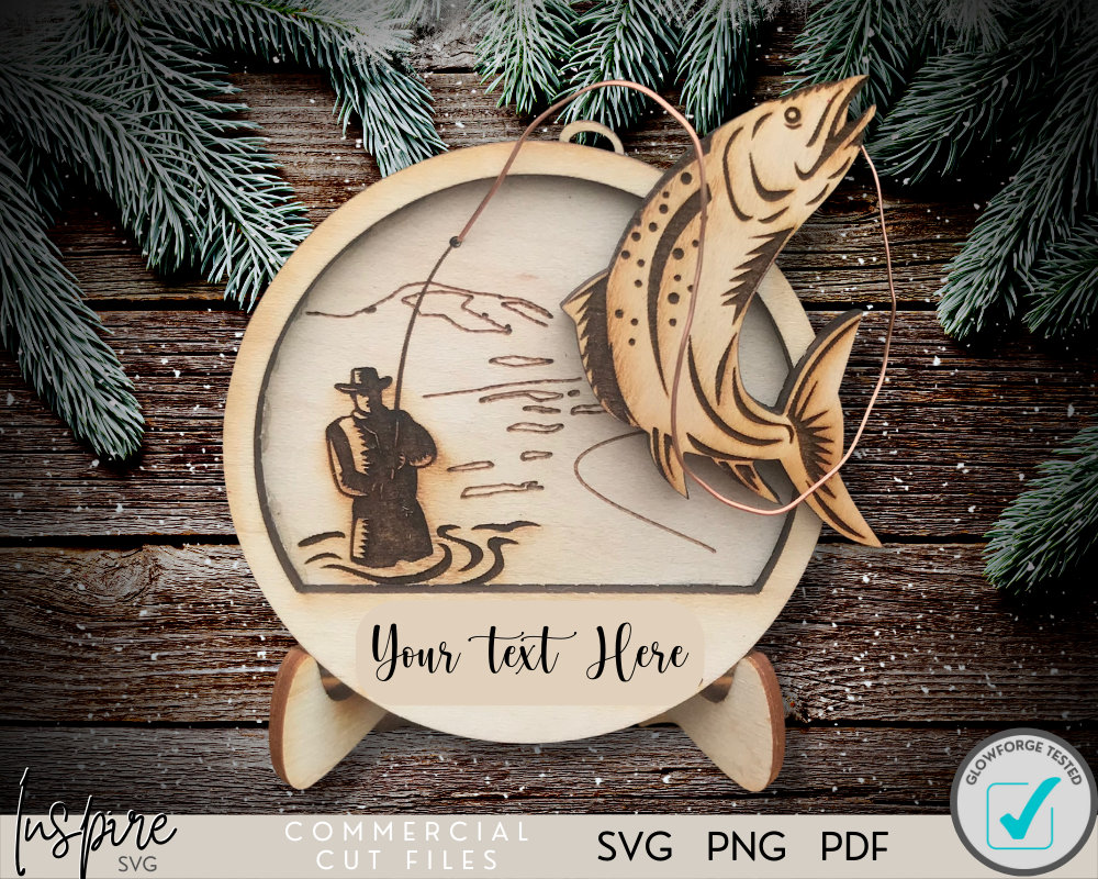  Fishing Ornaments Custom Any Your Photo Personalized