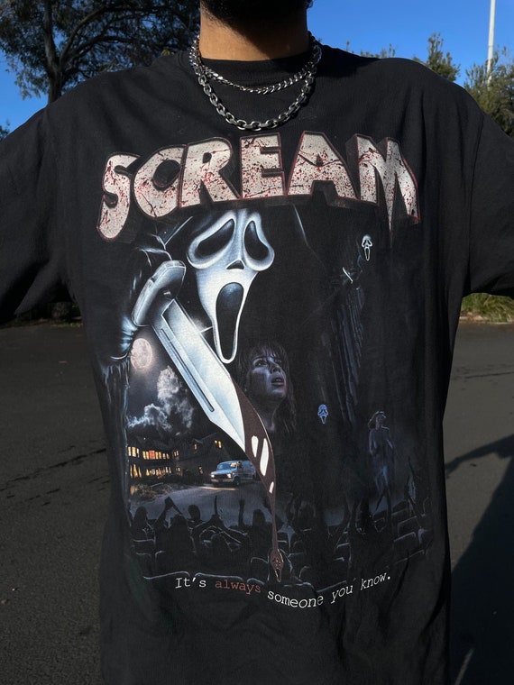 Scream Vintage Style T-shirt, Graphic Tee, Halloween Shirt, - Etsy