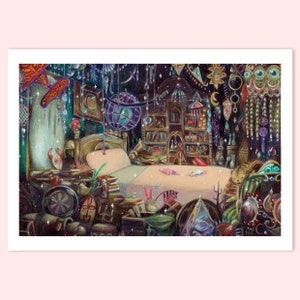 Howl&#39;s Room A4 Print [Howl&#39;s Moving Castle]