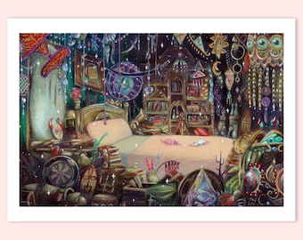 Howl's Room A4 Print [Howl's Moving Castle]
